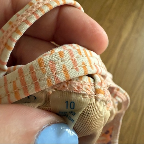 Kids UPF 50+ Cabana Life Cover-Up & Tankini Top – Size 10 - Picture 5 of 12